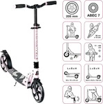 SIX DEGREES Aluminium Scooter 205 mm Roller (Pastell-Pink)