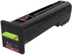 Original 82K2HME LEXMARK CX82x Toner magenta
