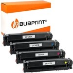 Bubprint Toner kompatibel f&uuml;r HP CF540X - 543X 4er Set f&uuml;r Color LaserJet Pro M280