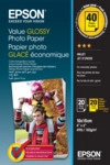 ORIGINAL Epson Papier Weiss C13S400044 Value Glossy Photo Papier Value Glossy Photo