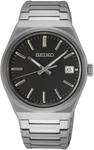 SEIKO Herren Quarzuhr "SUR557P1", SILBER