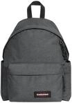 EASTPAK&reg; Rucksack, seitliche Flaschenhalter, Rei&szlig;verschlussfach, Patch, grau