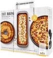 RBV Birkmann Backformen-Set "Easy Baking", 3-teilig, grau