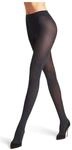 FALKE Pure Matt Feinstrumpfhose, 50 DEN, Komfortbund, f&uuml;r Damen, blau, S