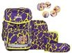 ergobag Schulranzen-Set, 5-teilig, lila, 99