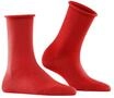 FALKE Active Breeze Socken, Rollb&uuml;ndchen, hautschmeichelnd, f&uuml;r Damen, rot, 35-38