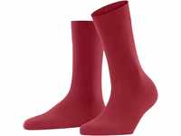 FALKE Sensitive London Socken, weich, Komfortbündchen, für Damen, rot, 35-38