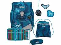 Scout® Schulrucksack-Set, 4-teilig, blau