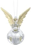 SWAROVSKI Ornament "Holiday Magic Engel", TRANSPARENT/GOLD, 99
