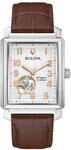 BULOVA Herren Armbanduhr "96A268", WEI&szlig;