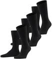 FALKE Socken, Familie, hautfreundlich, f&uuml;r Herren, schwarz, 43-46
