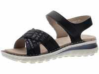 ara® Sandaletten, Leder, Klettverschluss, für Damen, blau, 38