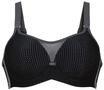 Anita Performance Wirex Sport-BH, atmungsaktiv, gemoldete Cups, f&uuml;r Damen, schwarz,