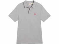 Levi's® Poloshirt, Baumwolle, Kurzarm, für Herren, grau, M