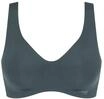 sloggi Zero Feel Bustier, nahtlos, b&uuml;gellos, f&uuml;r Damen, grau, XS