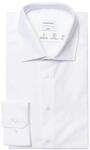 seidensticker Business-Hemd, Slim-Fit, Kent-Kragen, f&uuml;r Herren, wei&szlig;, 38