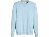 Levi's® Sweatshirt, leichtgewichtig, Logo-Stickerei, für Herren, blau, M