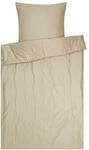 SCH&Ouml;NER WOHNEN KOLLEKTION Satin-Bettw&auml;schegarnitur "Pure", gelb, 135X200