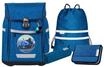 McNeill&reg; Schulranzen-Set, 5-teilig, Click Flex Up & Down System, Reflektoren, blau