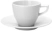 JOOP! Espressotassen-Set "Single Cornflower", 2er-Set, wei&szlig;