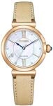 CITIZEN&reg; Damenuhr "EM1073-18D", WEI&szlig;/GOLD