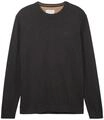 TOM TAILOR Pullover, Rundhals-Ausschnitt, Rippb&uuml;ndchen, f&uuml;r Herren, grau, XXL