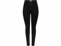 ONLY® Jeans, Skinny Fit, High-Waist, für Damen, schwarz, XS/30
