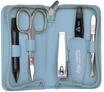 Erbe SOLINGEN&reg; Manicure Etui mit Rei&szlig;verschluss, 5-tlg, blau