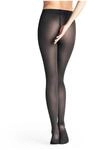 FALKE Seidenglatt Feinstrumpfhose, 40 DEN, Komfortbund, f&uuml;r Damen, grau, S