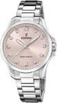 FESTINA Damen Solaruhr, ROSA/SILBER