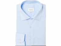 ETERNA Business-Hemd, Comfort-Fit, Brusttasche, für Herren, blau, 40