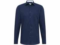 ETERNA Business-Hemd, Kent-Kragen, Comfort-Fit, Langarm, für Herren, blau, 46