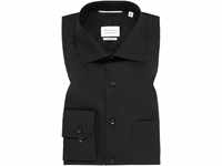 ETERNA Original Shirt Businesshemd, Modern-Fit, Brusttasche, für Herren, schwarz, 39