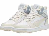 PUMA® Rebound Sneaker, Lederoptik, SoftFoam+, für Damen, weiß, 38