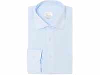 ETERNA Original Shirt Businesshemd, Modern-Fit, Brusttasche, für Herren, blau,...