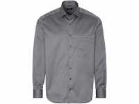ETERNA Cover Shirt Business-Hemd, Comfort-Fit. bügelfrei, für Herren, grau, 40