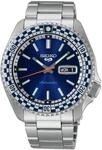 SEIKO Herren Automatikuhr "SRPK65K1", BLAU/SILBER