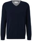 s.Oliver Strickpullover, Baumwolle, f&uuml;r Herren, blau, S