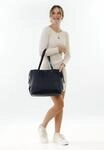 SURI FREY Shopper, Rei&szlig;verschluss, Kunstleder, f&uuml;r Damen, blau
