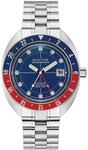 BULOVA Herren Armbanduhr "96B405", SILBER/BLAU