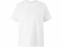 comma, CASUAL IDENTITY T-Shirt, Rundhals, für Damen, weiß, 34