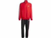 adidas Trainingsanzug, Reißverschluss, Langarm, für Herren, rot, XL