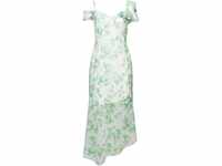 ESPRIT Chiffon-Kleid, asymmetrisch, für Damen, grün, L