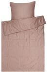 SCH&Ouml;NER WOHNEN KOLLEKTION Satin-Bettw&auml;schegarnitur "Pure", rosa, 135X200