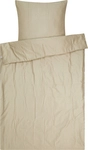 SCHÖNER WOHNEN KOLLEKTION Satin-Bettwäschegarnitur "Pure", gelb