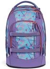 Satch Schulrucksack, R&uuml;ckenpolsterung, Zweiwege-Rei&szlig;verschluss, blau|lila