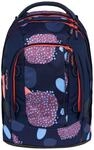 Satch Schulrucksack, R&uuml;ckenpolsterung, Zweiwege-Rei&szlig;verschluss, blau