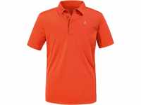 Schöffel CIRC Polo-Shirt "Tauron", schnelltrocknend, leicht, für Herren, orange,