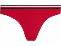 TOMMY HILFIGER Bikini-Slip, uni, für Damen, rot, XS
