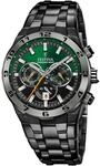FESTINA Herren Armbanduhr "F20673/2", GR&Uuml;N/SCHWARZ